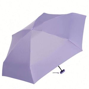 Paraguas Plegable Portátil Personalizado de 6 Pliegues con Protección UV, Estuche Rígido, Tamaño de Bolsillo para Mujer, Aleación de Aluminio, Color y Logotipo Personalizables, Uso Promocional - Product Image 6