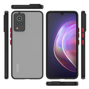 ควัน Matte PC <span class=keywords><strong>โปร</strong></span>่งแสงผิวด้านหลัง Tpu Edge โทรศัพท์มือถือสำหรับ <span class=keywords><strong>VIVO</strong></span> <span class=keywords><strong>V21</strong></span> V20 Y21 V17 V15 Y70S PRO - Product Image 2