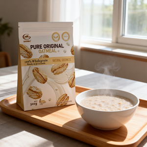 Fiocchi d'Avena <span class=keywords><strong>Integrali</strong></span> Istantanei Originali, Avena Pura con Estratto di Malto e Calcio, Cibo Sano <span class=keywords><strong>per</strong></span> la <span class=keywords><strong>Colazione</strong></span> - Product Image 3