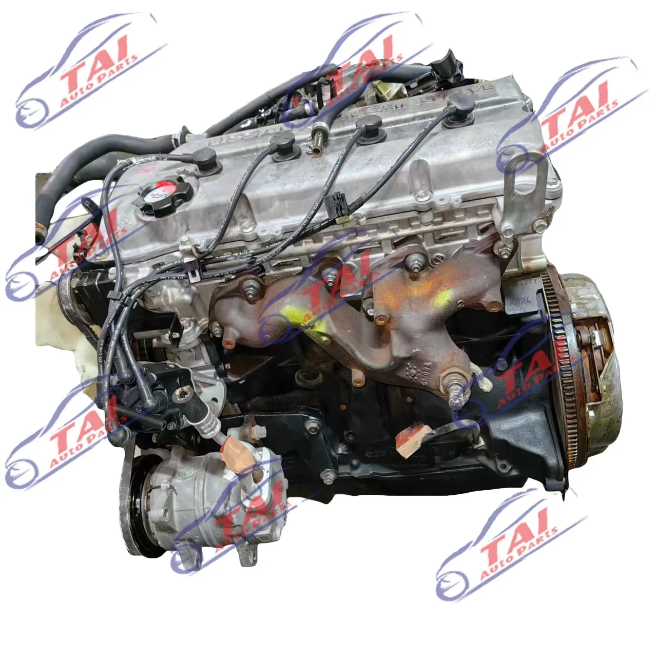 Original Japanese Petrol Engine KA24 KA24 F45 KA24DE Motor For Nissan, Truck Parts Accessories
