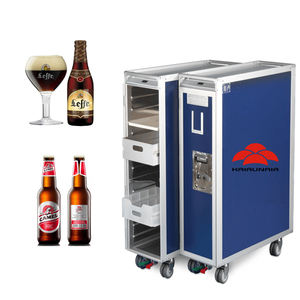 Chariot polyvalent personnalisé en gros chariot de haute qualité à repas bon marché ATLAS chariot de service d'avion pleine et demi taille - Product Image 1