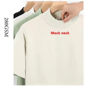 Camiseta Personalizada de Alta Calidad con Gráficos DTG/DTF, Lisa, 100% Algodón, 280 g/m², Corte Amplio y Holgado para Hombre - Product Image 4