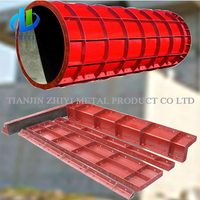 Panneaux de coffrage et panneaux de coffrage Peri, coffrage circulaire pour colonnes, coffrage pour béton de construction