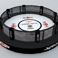 Cage octogonale pour entraînement MMA, cage ronde en fer, cage de combat, ring de boxe, plateforme de boxe Sanda