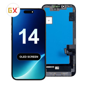จอแสดงผล GX Soft OLED สำหรับเปลี่ยนหน้าจอ iPhone 14 ขายส่งจากโรงงาน ทดสอบ 100% อะไหล่ซ่อมจอ LCD โทรศัพท์มือถือของแท้ - Product Image 1