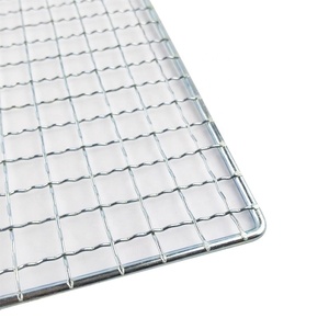 OEM/ODM dây thép không gỉ Hàn lưới nướng Grate với uốn & cắt cho than BBQ chịu nhiệt không dính - Product Image 4