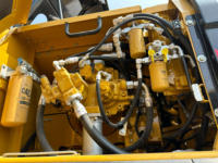 Excavadora de cadenas usada original japonesa CAT 340D2L de 40 toneladas, excavadora Caterpillar de segunda mano con pocas horas de uso para minería
