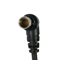 Kabel Daya PVS14 PVS31 Kotak Baterai Kabel Siku Dua Ujung 4-Core untuk Penglihatan Malam