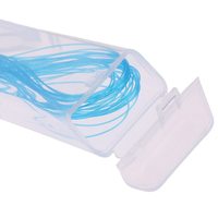 Fil dentaire en nylon pour le nettoyage des dents, fil dentaire pour les bridges, les appareils dentaires, les implants, les espaces larges, orthodontie