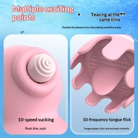 Oktopus-Saugzungen-Stimulator für Frauen, Sinnliches Interaktives Masturbationsgerät, Erwachsenen-Vibrator-Spielzeug zur Unterhaltung