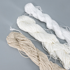 100% Cotton <b>Yarn</b> Spun White And Beige For Crafting And Construction Use - Product Image 1