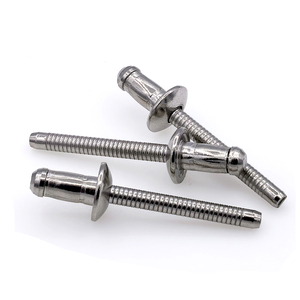Rivets aveugles en aluminium 5056/7075 <span class=keywords><strong>de</strong></span> 6.4mm <span class=keywords><strong>de</strong></span> diamètre et <span class=keywords><strong>de</strong></span> 10mm <span class=keywords><strong>de</strong></span> longueur Rivets aveugles en pruche - Product Image 1