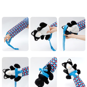 Hot Bán New Mèo Con Rối Động Vật Đồ Chơi Nhồi Bông Với Đấu Vật Găng Tay Con Chó Tương Tác Đồ Chơi Sang Trọng - Product Image 3