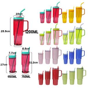 2025 New Adventure 40oz 3 en 1 ensemble de gobelets en plastique avec poignée et paille - Product Image 2