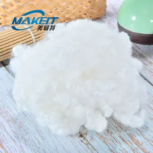 Recycled Pet Bottle 1.5D-25D Hollow Polyester Staple Fiber Stuffed Toys Filling Material