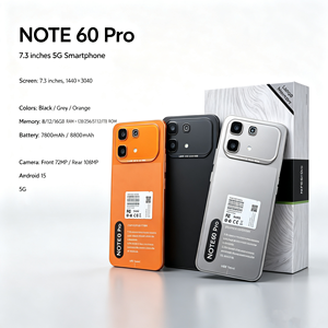 Teléfono Inteligente Android Note60 Pro 5G Desbloqueado, Gran Memoria 12GB-512GB RAM, Tecnología de Vanguardia, Estilo Tecno, Gran Venta en África, 7800mAh - Product Image 2