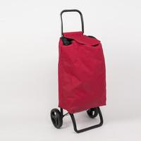 Mini chariot d'épicerie pliable en toile bon marché à 2 roues