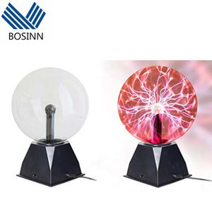 Plasma đêm đèn tương tác cảm ứng đáp ứng Plasma đèn cuộn dây sét hiệu ứng khoa học giáo dục hài hước Quà Tặng - Product Image 5