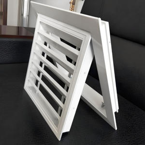 Bán Chạy Nhất Nhôm Bản Lề Trở Lại Không Khí Lưới Tản Nhiệt Với Tùy Chọn Lưới Lưới Lưới Khuếch Tán Không Khí Cho Cung Cấp Không Khí - Product Image 5