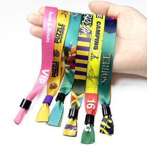 Fabricación de Pulseras de Tela Personalizadas para Festivales, Pulseras de Tela Tejidas, <span class=keywords><strong>Pulsera</strong></span> <span class=keywords><strong>Totwoo</strong></span>, Pulseras Táctiles de Larga Distancia - Product Image 5