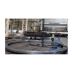 China Manufacturer Supply Ring Tyre Cement Making Machinery Rotary Kiln For Cement Plant Rotary Kiln Support System Tyre