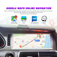 NOUVEAU Autoradio 10,25 pouces Snapdragon 665 8 cœurs Android 14 CarPlay sans fil Écran partagé Navigation GPS Audi Q7 2006-2019 Garantie 1 an
