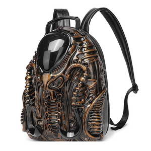 Sacs à <span class=keywords><strong>dos</strong></span> tendance en forme de cobra robot pour femmes et hommes, grande capacité, <span class=keywords><strong>sac</strong></span> à <span class=keywords><strong>dos</strong></span> pour <span class=keywords><strong>ordinateur</strong></span>, <span class=keywords><strong>sac</strong></span> à <span class=keywords><strong>dos</strong></span> personnalisé avec tête de crâne 3D - Product Image 1
