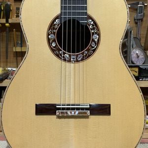 Shellac Paint Custom handmade All solid classic guitar - Product Image 3