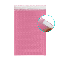Sacs postaux emballage résistant enveloppe à bulles en plastique rembourré taille personnalisée rose colis de livraison chaussures et vêtements imperméable