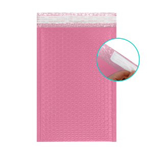 Sacchetti postali imballaggio resistente busta a bolle <span class=keywords><strong>plastica</strong></span> imbottita formato personalizzato pacchetto <span class=keywords><strong>di</strong></span> consegna rosa scarpe e abbigliamento impermeabili - Product Image 3