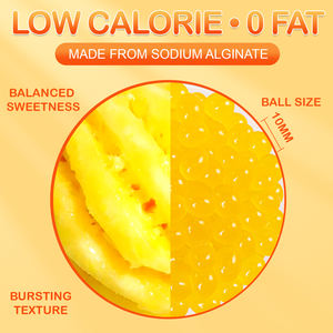 Заводская оптовая продажа, ананасовый жемчуг, Боба и тапиока, ингредиенты для глобальной сети магазинов напитков для Пузырькового чая - Product Image 3