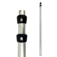 Kit de rideau de fond ou séparateur de pièce en métal réglable en hauteur, portable, avec montage facile pour mariages et événements