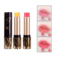 OEM Venta Caliente Bálsamo Labial Mágico de Zanahoria Orgánico Natural que Cambia de Color a Rosa