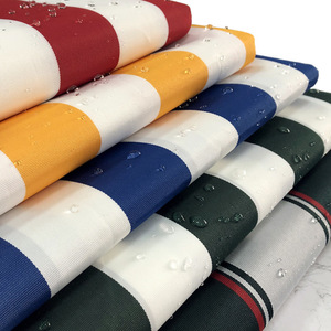 Tela Oxford impermeable para exteriores, tienda de campaña con dosel, paraguas de almacenamiento, silla de playa, rayas de colores teñidos de hilo 600D - Product Image 1