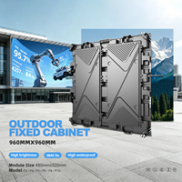 Écran LED P6 960x960 pour extérieur, boîtier en aluminium moulé sous pression, maintenance avant et arrière, panneau d'affichage numérique, prix panneau publicitaire extérieur