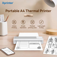 Impresora Térmica Portátil Xprinter P83, Popular, Mini, para Documentos, para la Escuela y el Hogar, Compatible con Tamaños Carta/A4/B5/A5