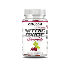 OEM/ODM fabrika kaynağı nitrik oksit pancar Gummies-enerji ve dolaşım desteği şekersiz Vegan pektin Gummies60 adet/şişe - Product Image 1
