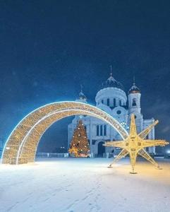 Lumière en forme d'étoile de Noël pour la décoration des parcs et des festivals - Product Image 1