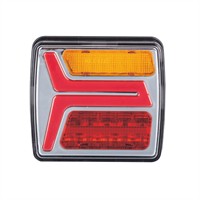 Nouvelle lampe de remorque LED sans fil avec base magnétique, portable, pour avertissement de sécurité, alimentée par batterie, IP67, homologuée E-MARK, du fournisseur d'usine