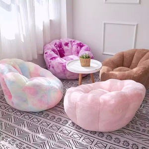 屋内使用のための豆袋の椅子の足スツールプーフ - Product Image 5