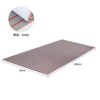 Revêtement de sol synthétique pour bateaux Eva Foam Eva Tapis de sol imperméable en faux teck Platelage marin antidérapant pour bateaux