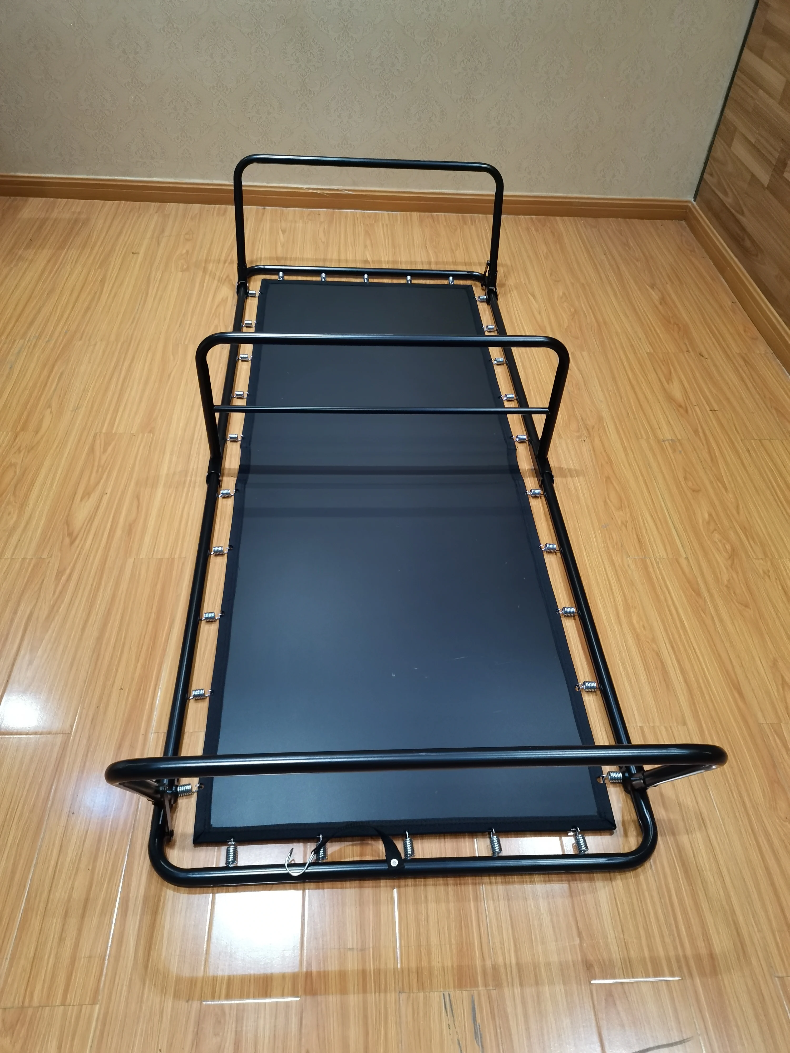 modern bedroom furniture rollaway guest home portable single folding metal bed