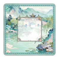 Tapis de poker et de mahjong pliable en caoutchouc naturel, antidérapant, personnalisable en usine, écologique, portable pour le divertissement