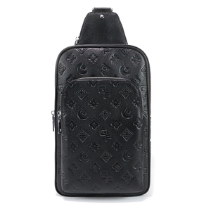 Wholesale Custom Logo Waterproof Sports <b>Waist</b> <b>Bags</b> PU Leather Adjustable Shoulder Strap <b>Waist</b> <b>Bag</b> Messenger for <b>Men</b> Women - Product Image 1
