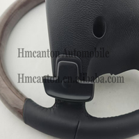 Nouveau produit phare : Volant de voiture en cuir perforé en bois de pêche pour Mercedes Benz W211 W209 W219 W230