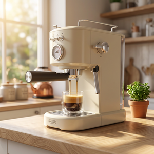 Cafetera Espresso con Caldera de Aleación de Aluminio Fundido a Presión, Preparación Manual, Fácil de Limpiar - Product Image 1
