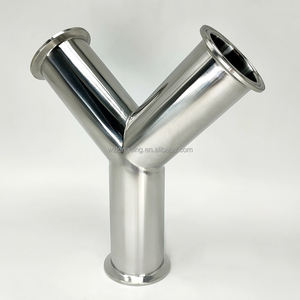 נירוסטה ריתוך סוג y טי טי טי טי טי סניטרי נירוסטה ss304 & 316l 1.5 "y סוג - Product Image 5