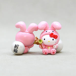 Venta al por mayor <span class=keywords><strong>casa</strong></span> <span class=keywords><strong>de</strong></span> <span class=keywords><strong>muñecas</strong></span> 3D Kawaii Annie Kitty resina encantos caja del teléfono basura Decoración Accesorios Diy llavero colgante artesanías - Product Image 2