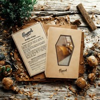Dossiers de luxe en papier kraft imprimé CMJN recyclable avec couvercle, en forme de cercueil, avec fenêtre en PVC et revêtement UV, pliables, nouveauté gothique, spécialité
