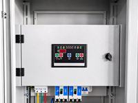 Armoire de distribution électrique à commutateur de transfert automatique basse tension personnalisée ATS, panneau de commande électrique OEM ODM